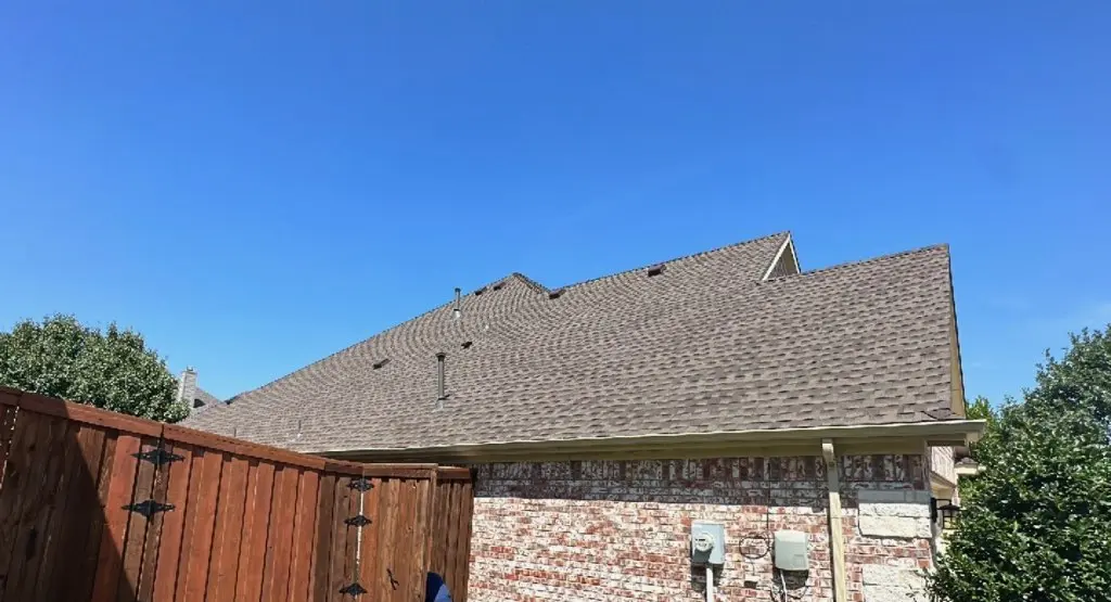 Completed roof replacement project in Alhambra